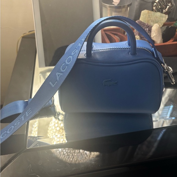 Lacoste Women's Crossbody Bag in Blue - Picture 1 of 3